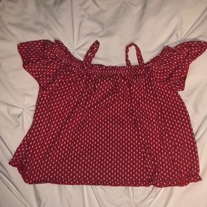 Gymboree cold shoulder swing top shirt, size 10-12